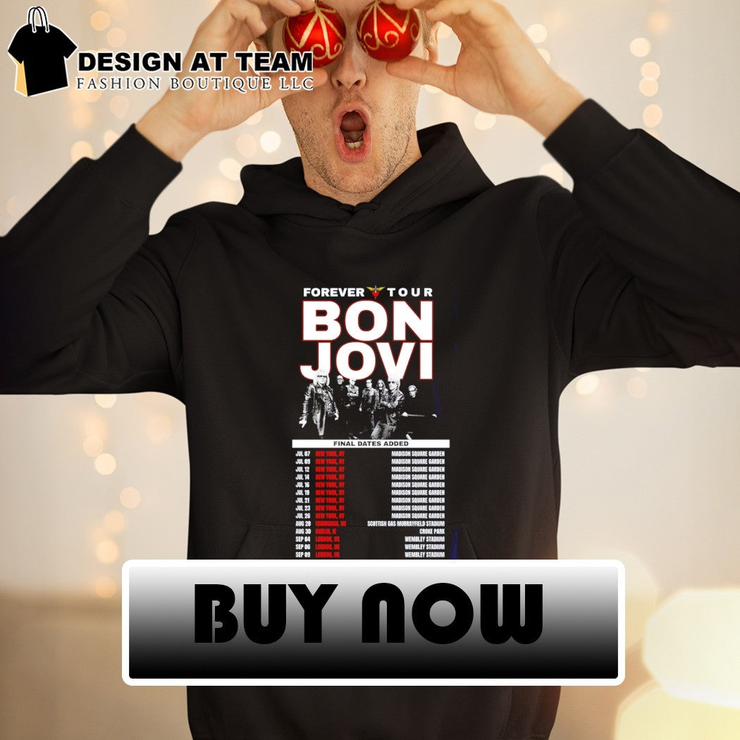 Bon Jovi Rock Band Forever Tour Concert 2026 Final Dates Added shirt