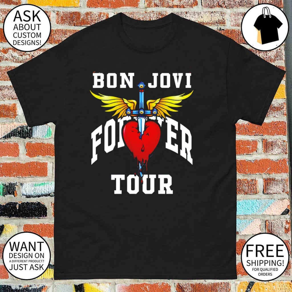 Bon Jovi Rock Band Forever Tour Concert 2026 shirt