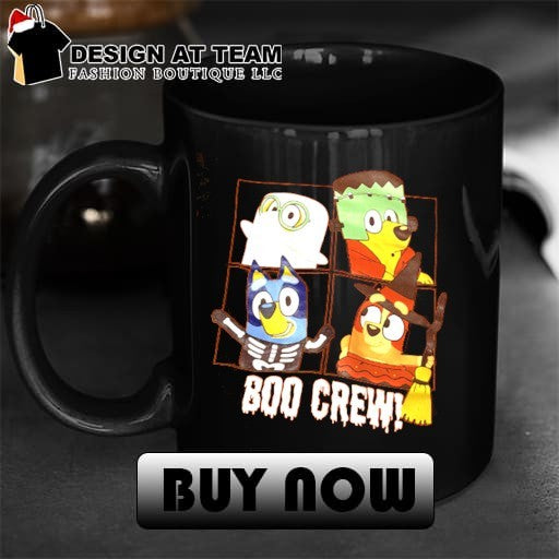 Boo Crew Bluey Halloween shirt
