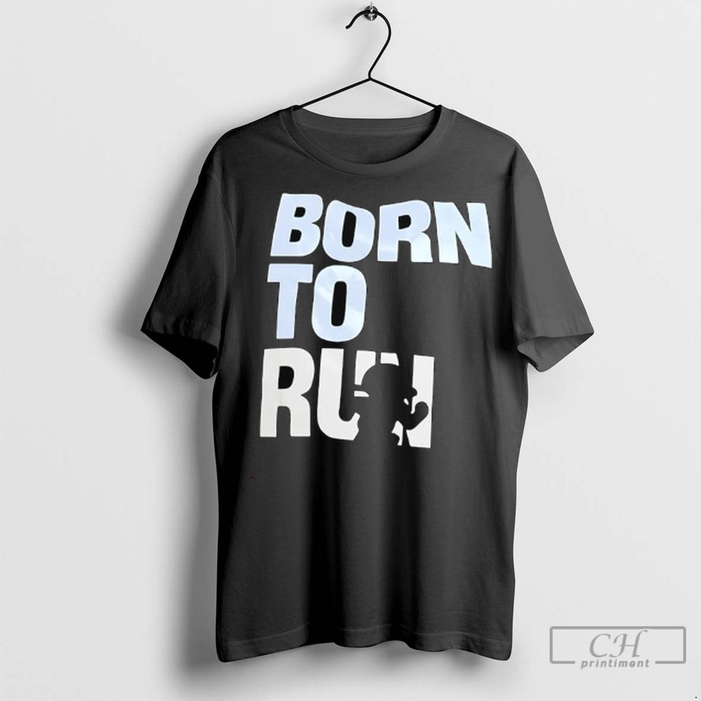 Born To Run Runner T Shirt Jpg