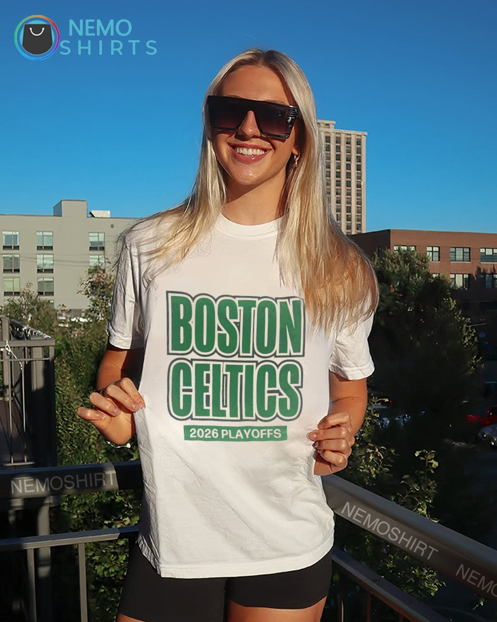 Boston Celtics 2026 Playoffs game 7 TD Garden shirt