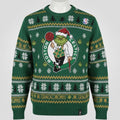 Boston Celtics x The Grinch Ugly Christmas Sweater – Green & White “Grinchmas” Knit