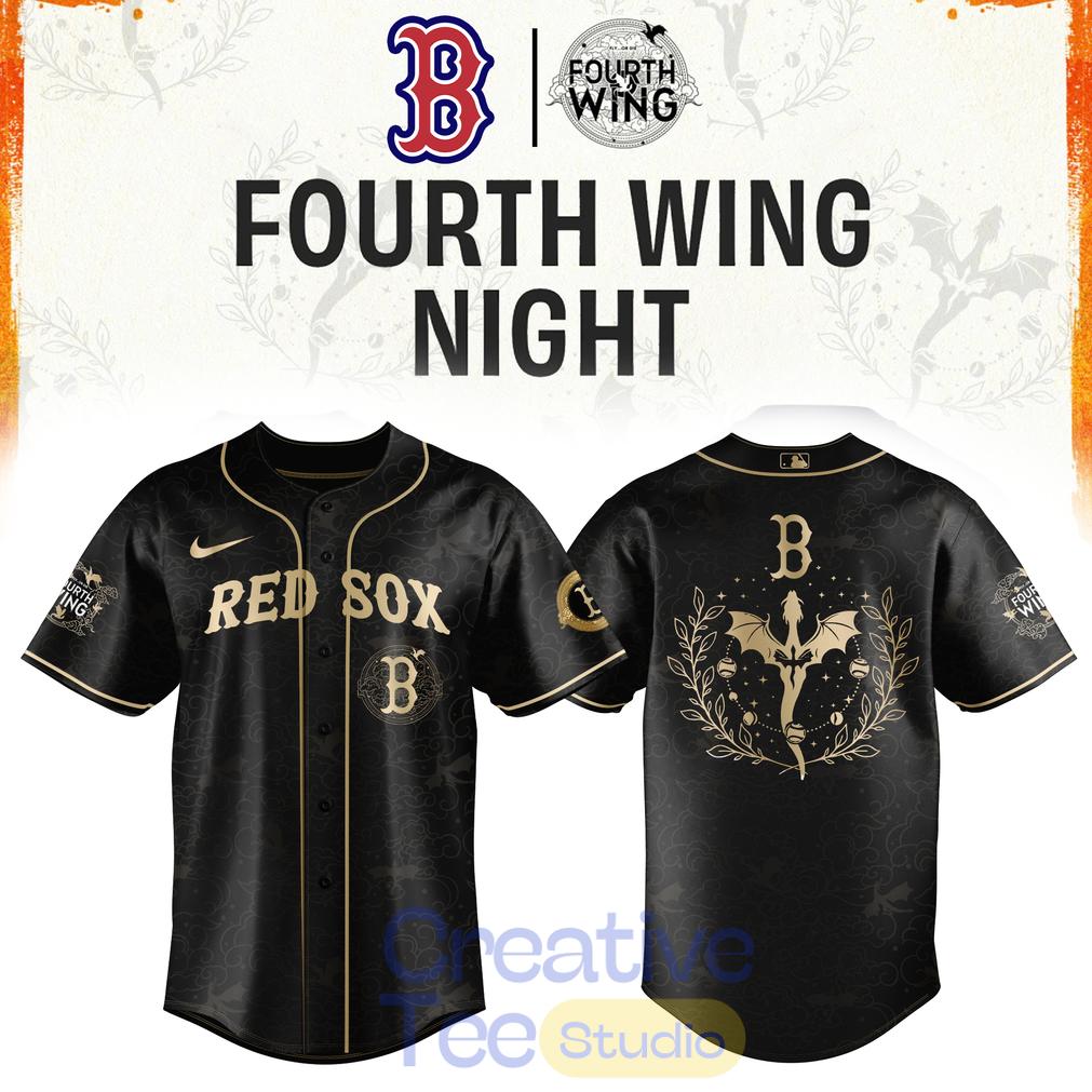 Boston Red Sox Fourth Wings Night 2026 Limited Baseball Jersey
