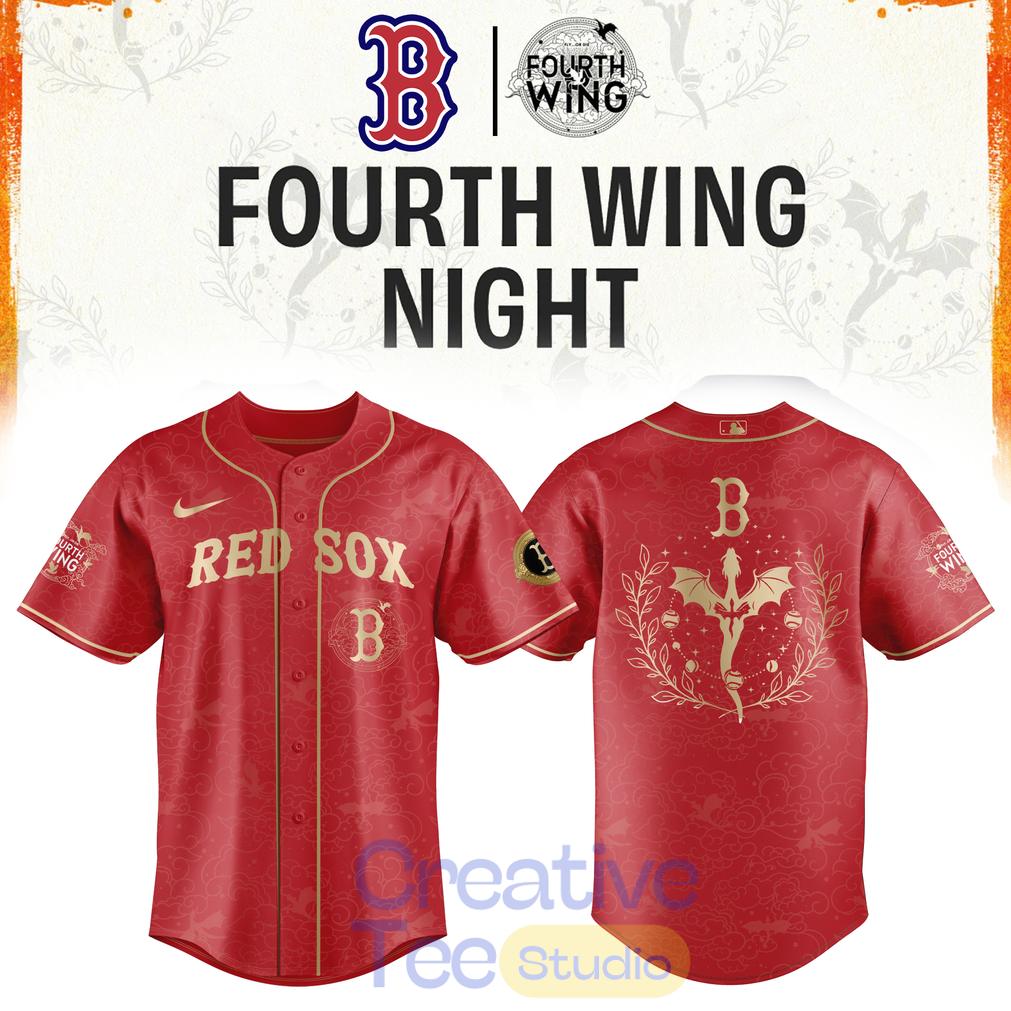 Boston Red Sox Fourth Wings Night 2026 Limited Baseball Jersey