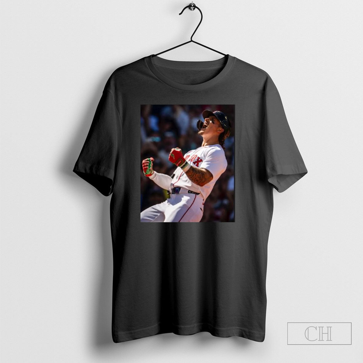 Boston Red Sox Jarren Duran Celebration Pose Photo Shirt Tee