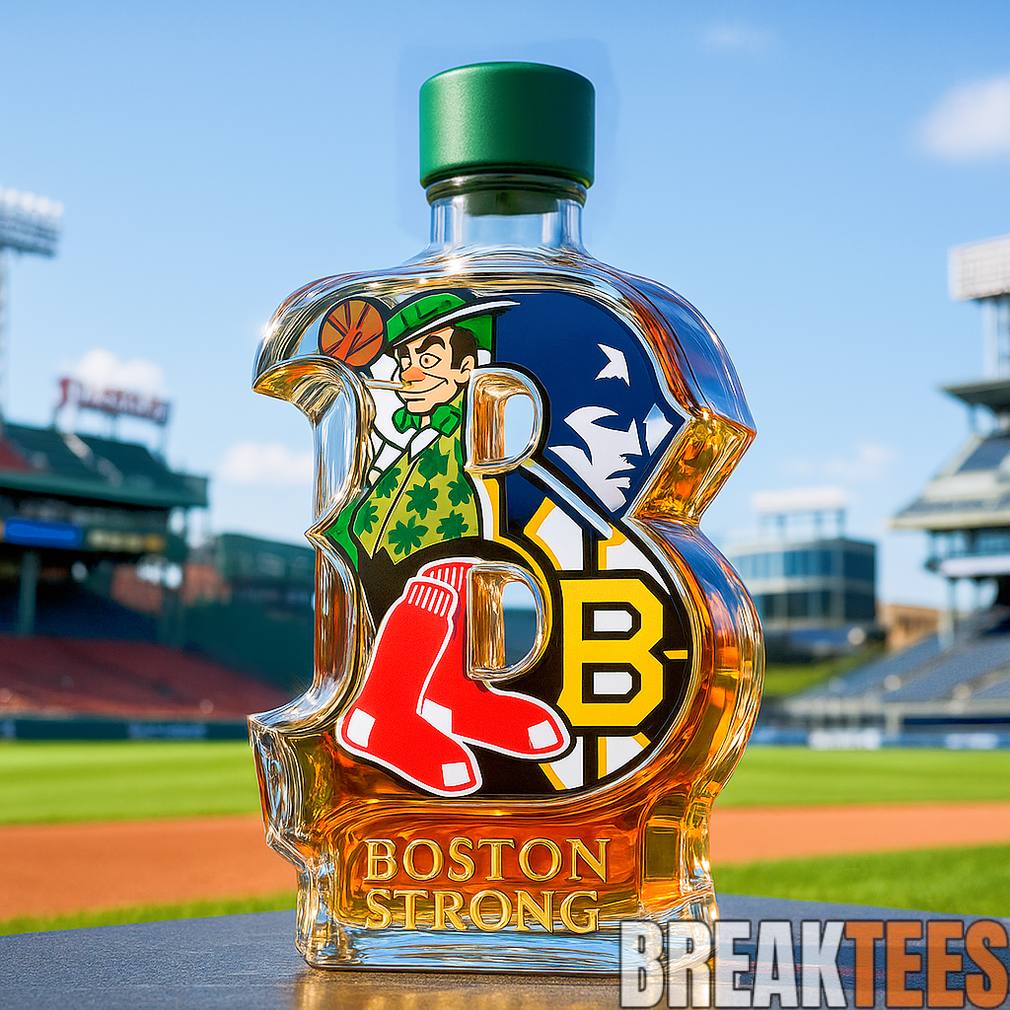 Boston Sport Teams ‘Boston Strong’ Limited Edition Whiskey Bottle