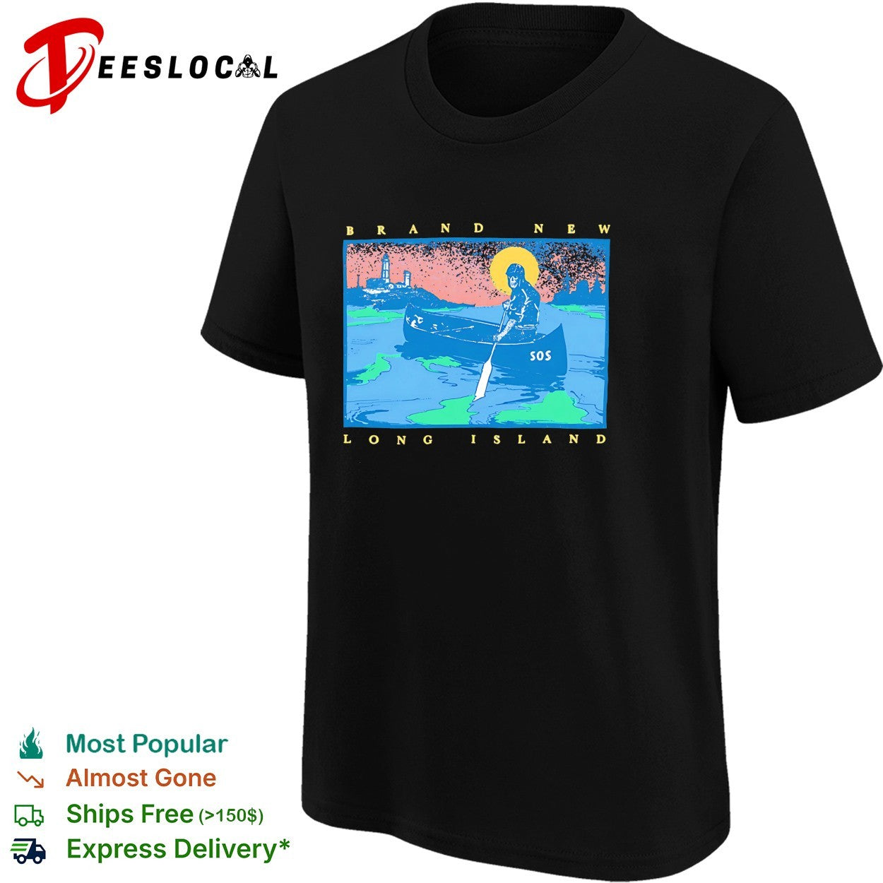 Brand New Long Island canoe shirt