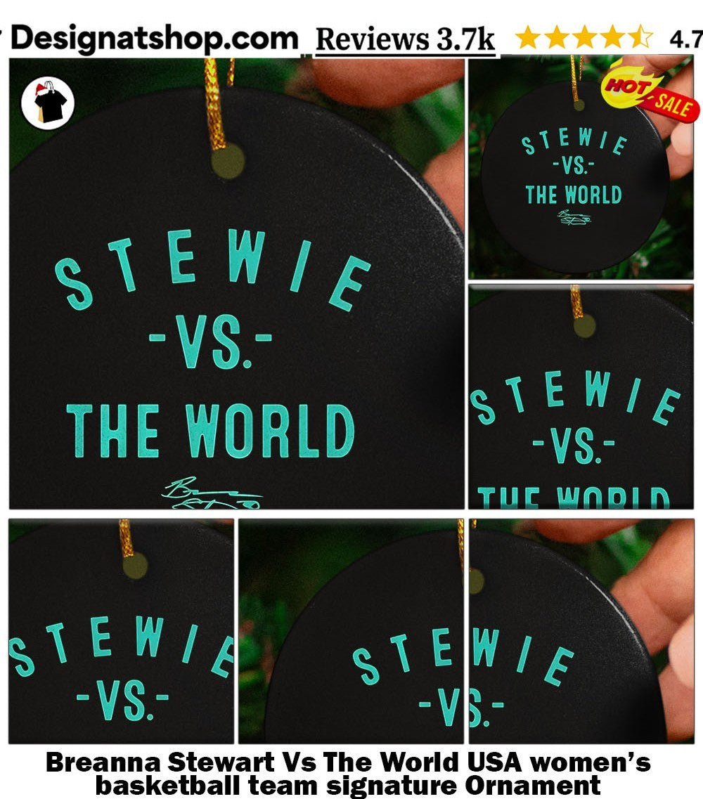 Breanna Stewart Vs The World USA women’s basketball team signature shirt