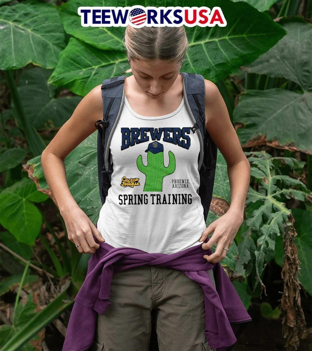 Brewers Phoenix Arizona Spring Training Cactus Hat shirt