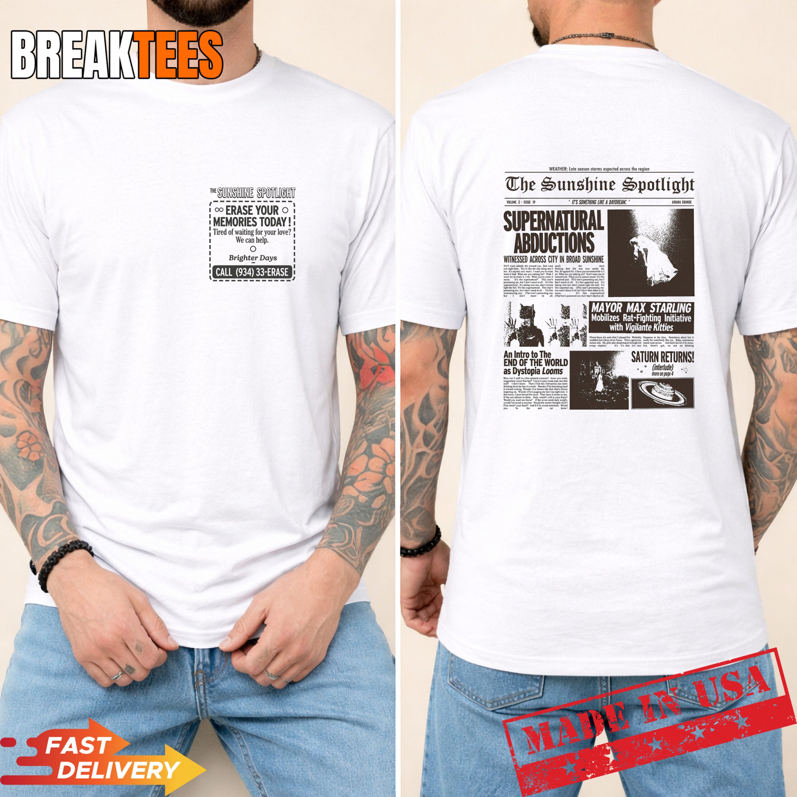 Brighter Days Sunshine Spotlight Graphic Shirt