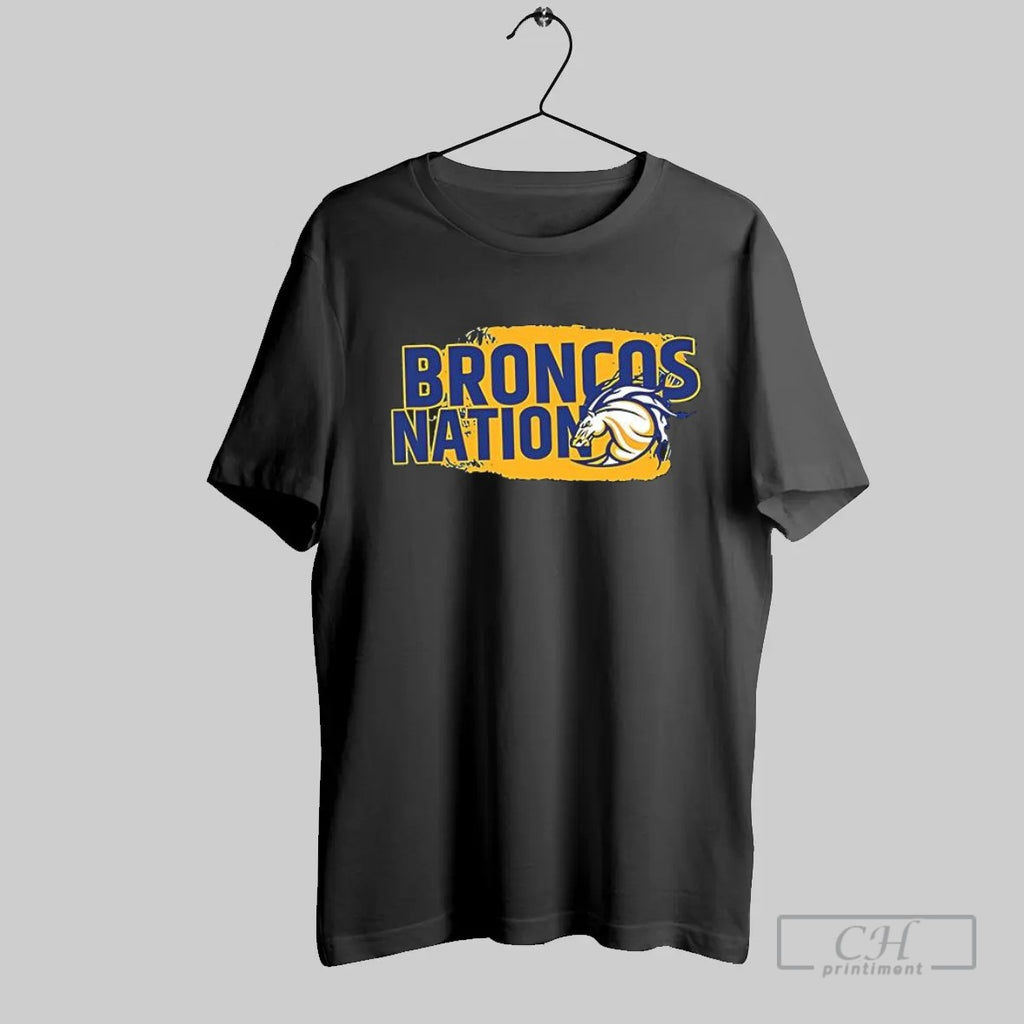 Broncos Nation Boise State Bsu Broncos T Shirt