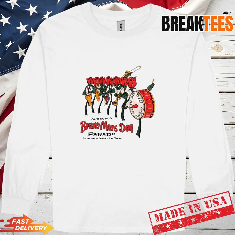 Bruno Mars Day Parade 2026 T-Shirt