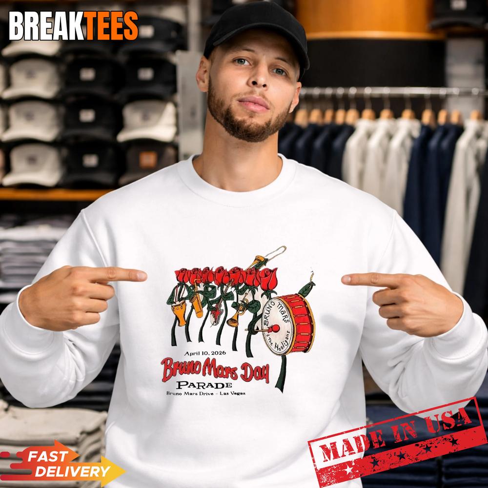 Bruno Mars Day Parade 2026 T-Shirt