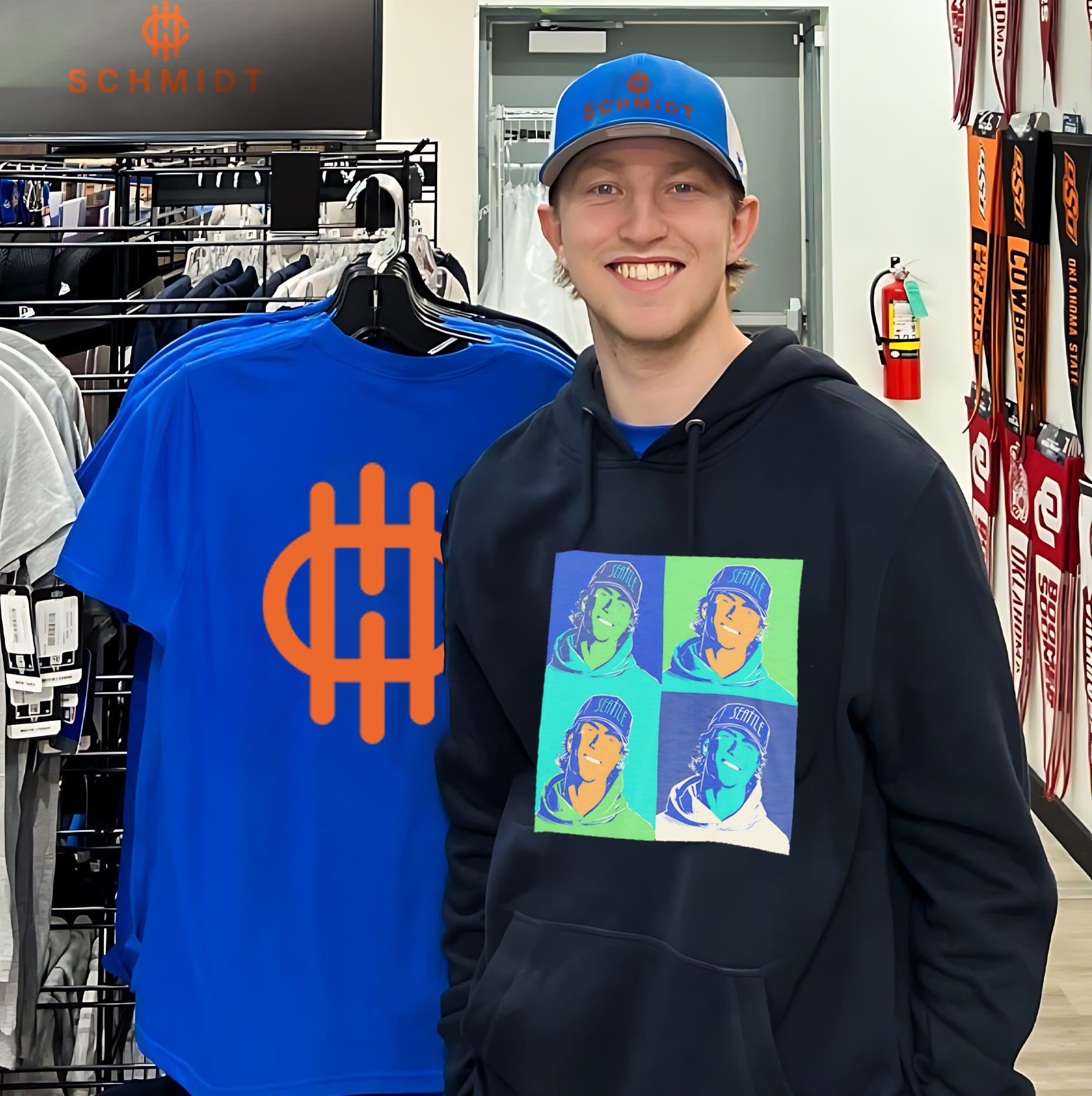 Bryan Woo Seattle Mariners Pop Art MLB Baseball shirt
