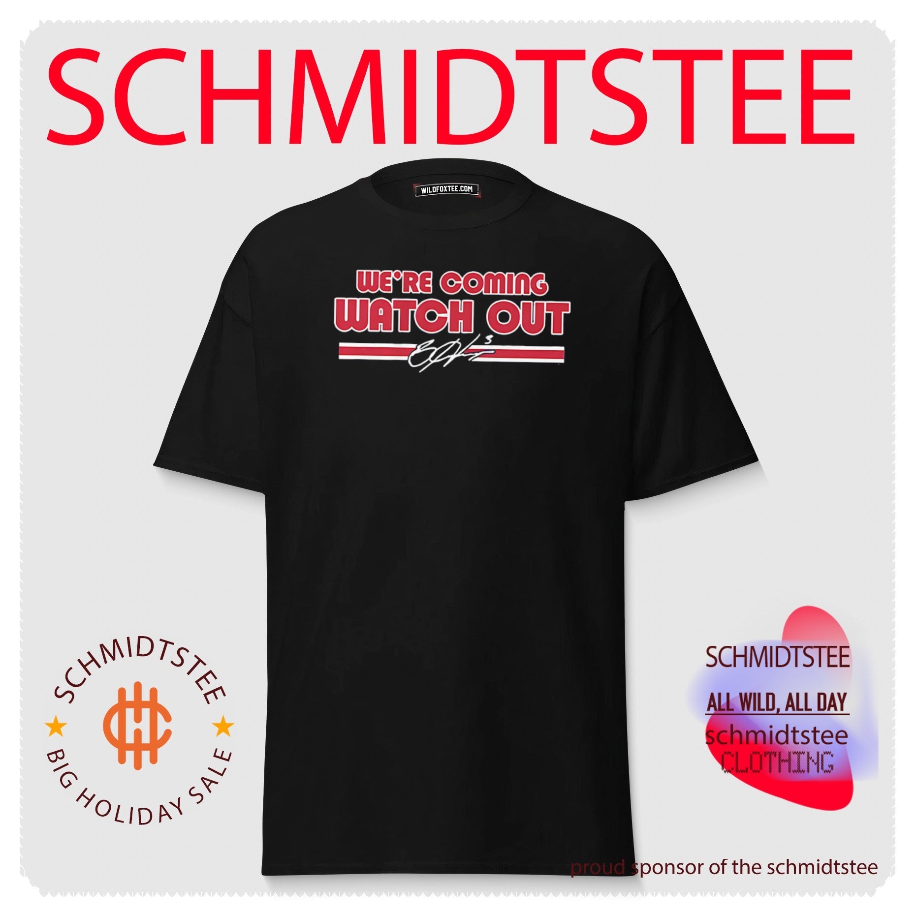 Bryce Harper Philadelphia Phillies We’re Coming Watch Out shirt
