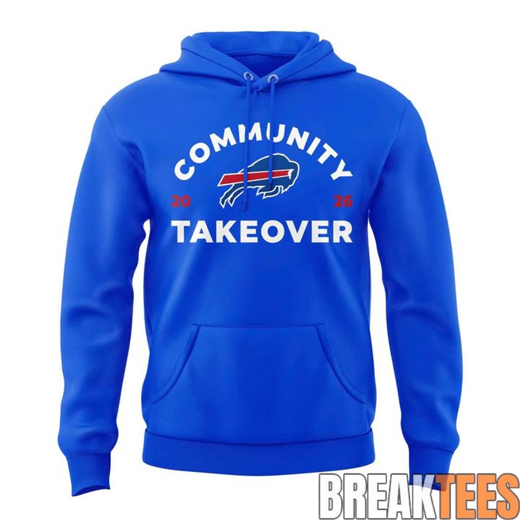Buffalo Bills 2026 Community Takeover Hoodie