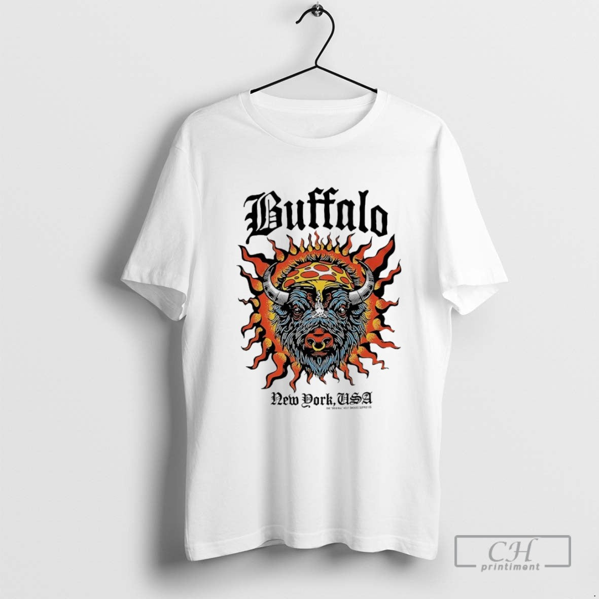 Buffalo Burnout S New York Usa Vintage