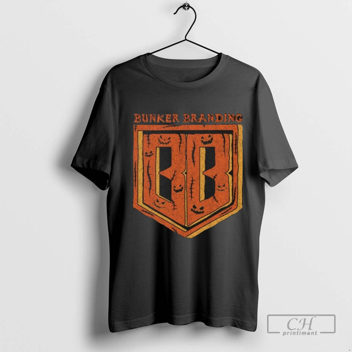 Bunker Branding Co Bb Pumpkin T Shirt Sweater