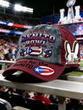 Benito Bowl Puerto Rican Flag Football Cap