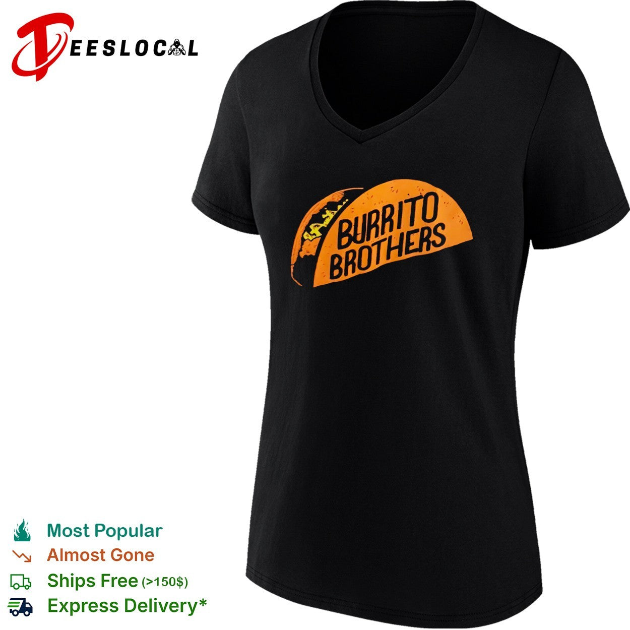 Burrito Brothers taco shirt