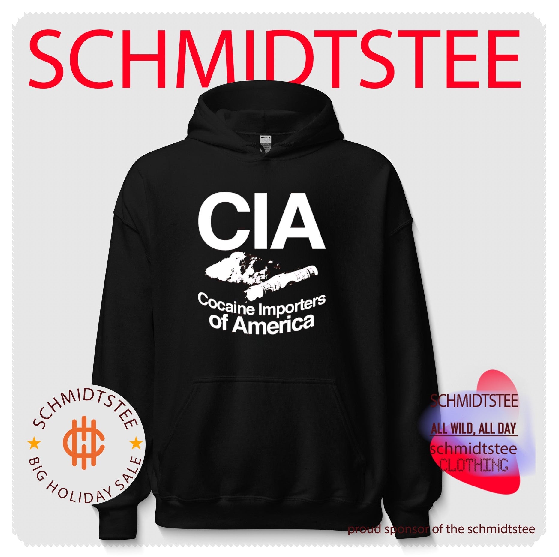 CIA Cocaine Importers of America conspiracy theory shirt