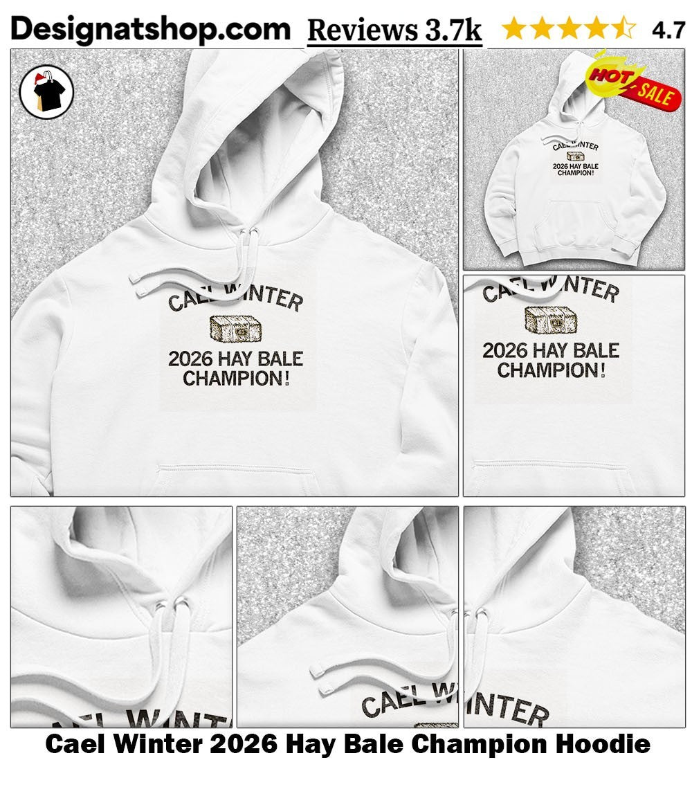 Cael Winter 2026 Hay Bale Champion shirt