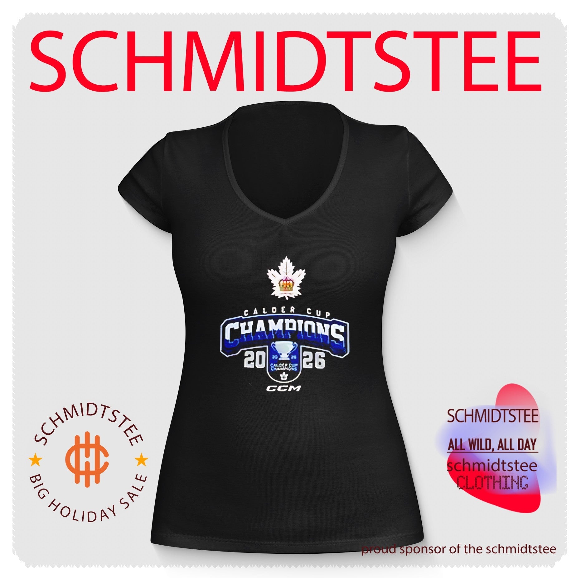 Calder Cup 2018-2026 Toronto Marlies 2X Champions shirt