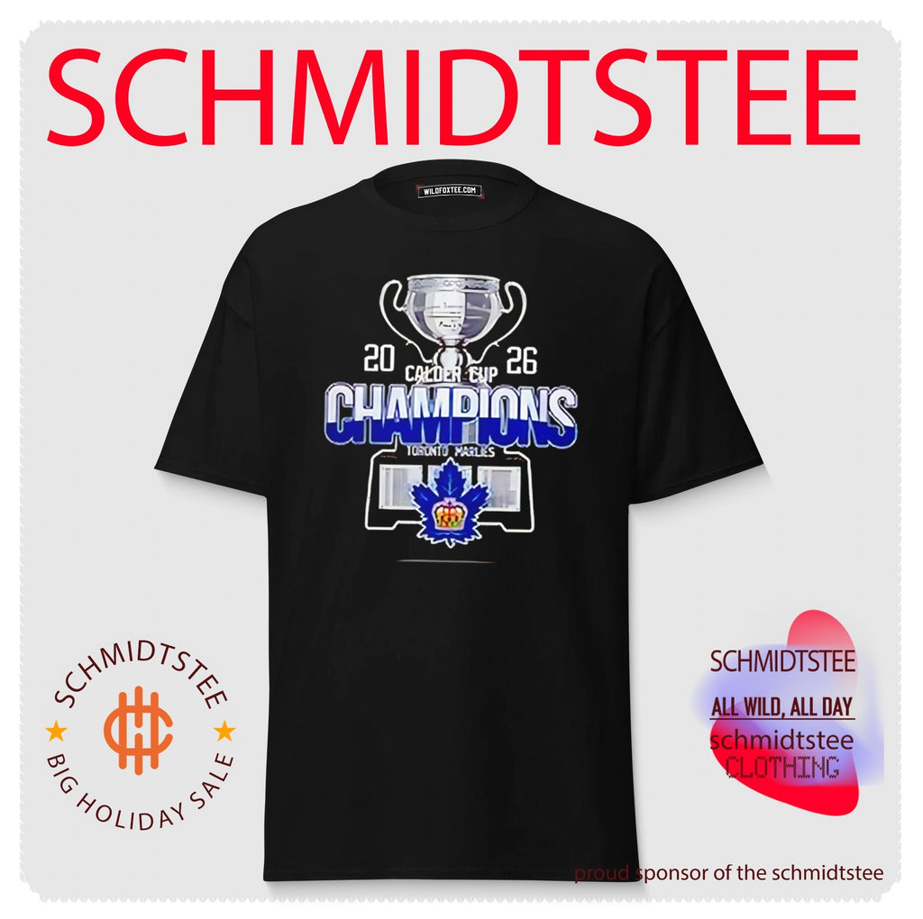 Calder Cup 2018-2026 Toronto Marlies 2X Champions trophy shirt