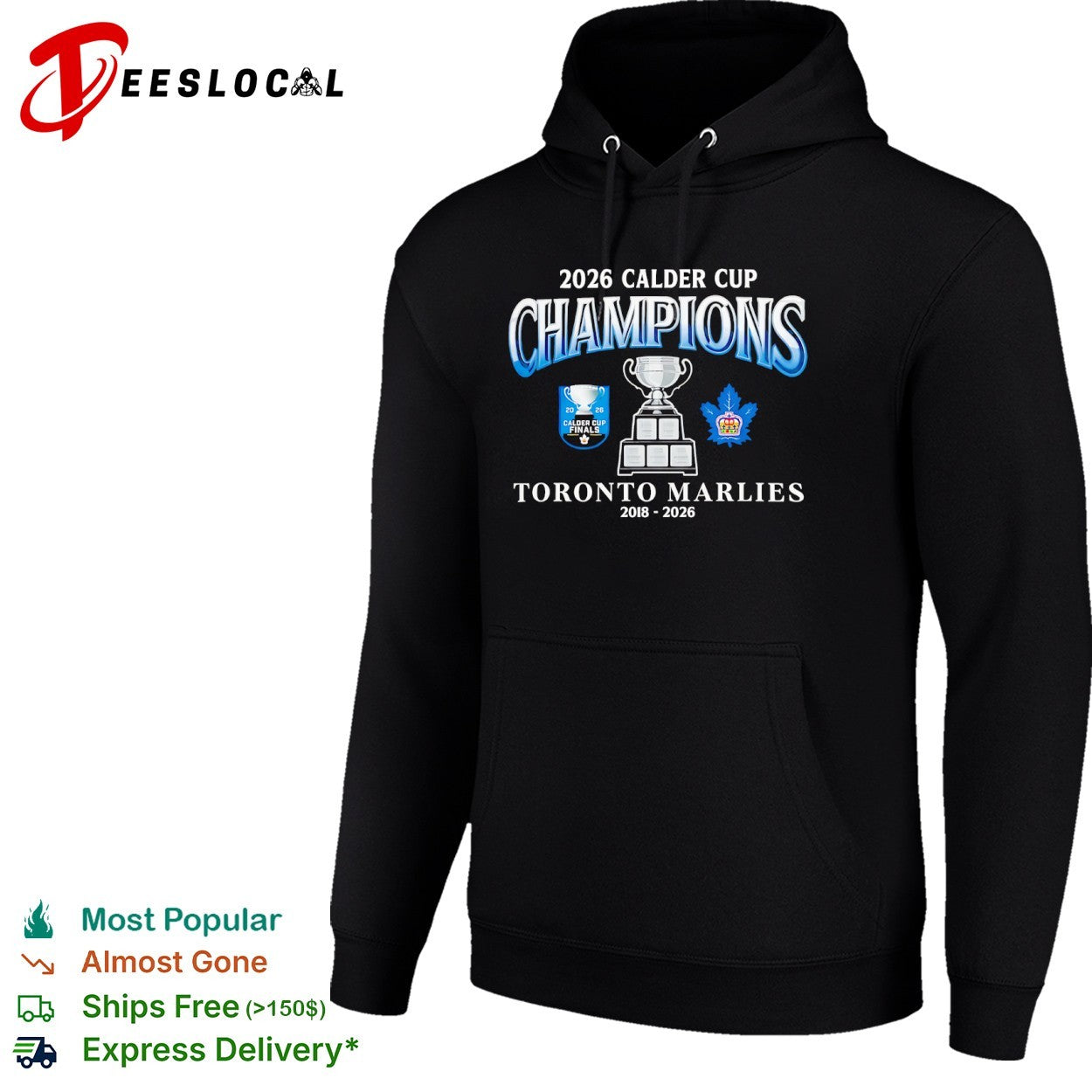 Calder Cup Champions Toronto Marlies 2018 2026 Calder Cup Finals Hockey shirt