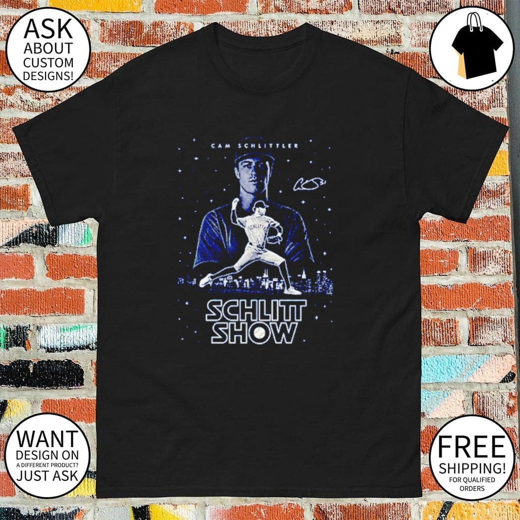 Cam Schlittler Schlitt Show Yankees baseball city skyline shirt
