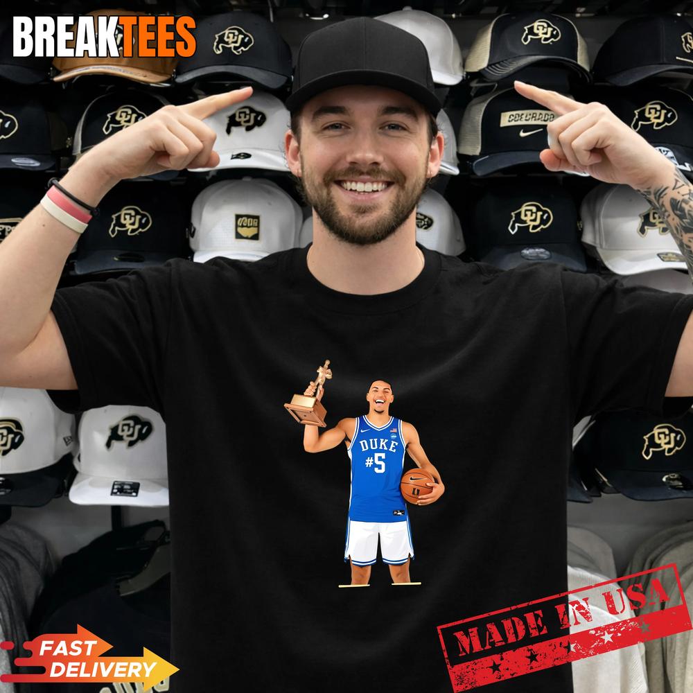 Cameron Boozer the 2026 Naismith Men’s College Player of the Year T-Shirt