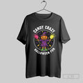 Candy Crazy Pumpkin Scarecrow Halloween Fun T Shirt