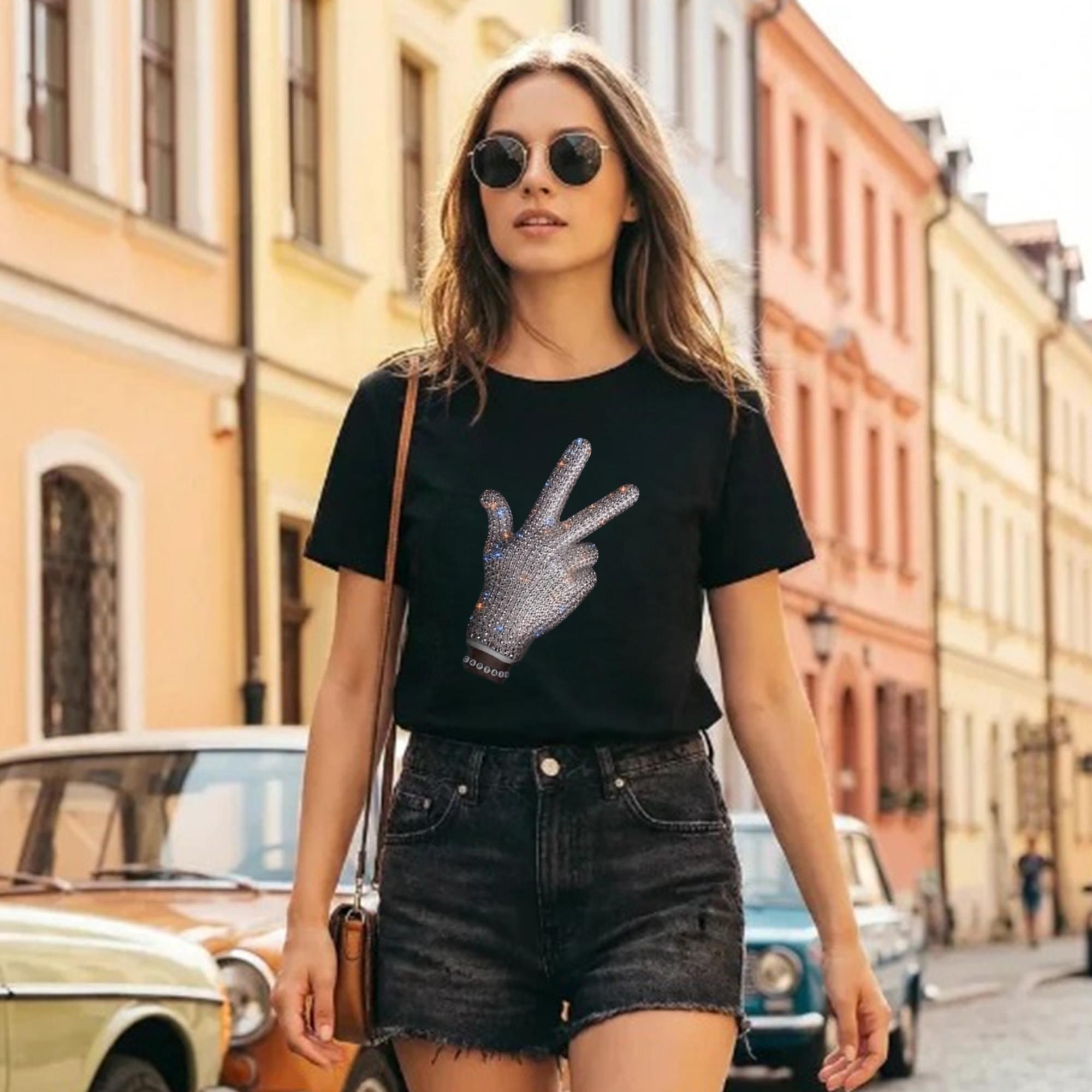 Captain Iceman Crystal Glove Shirt