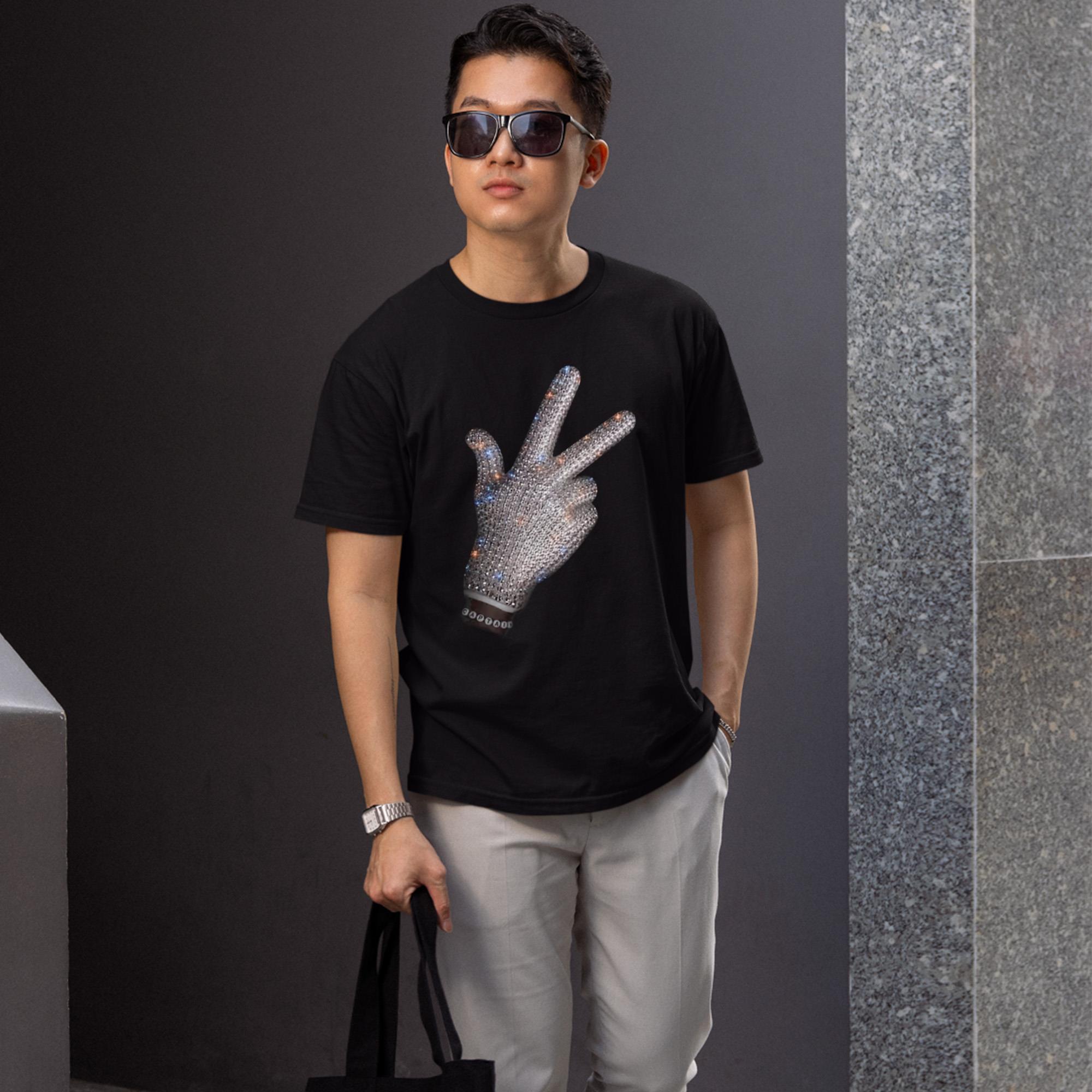Captain Iceman Crystal Glove Shirt