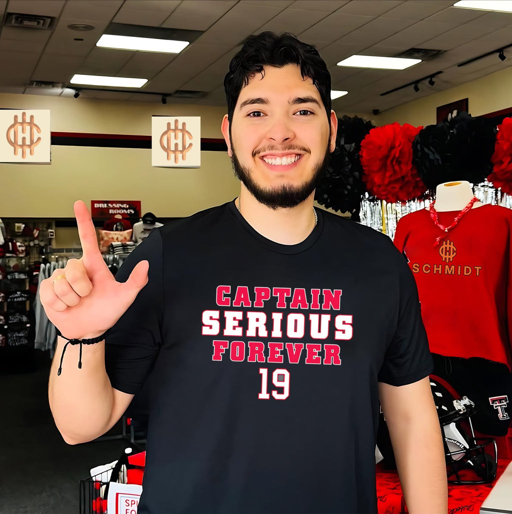 Captain Serious Forever Jonathan Toews Chicago Blackhawks 19 shirt