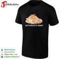 Capybara police driving car we pursue at dawn shirt