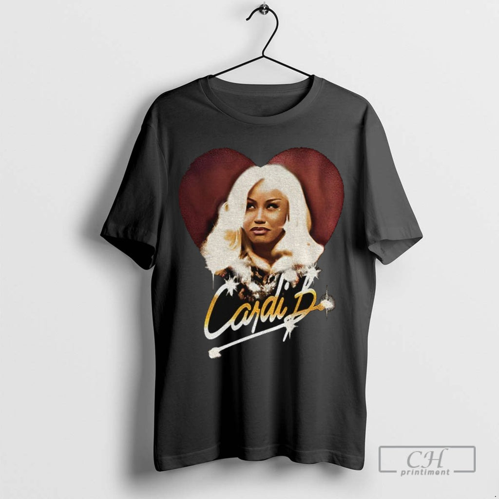 Cardi B Am I Drama Heart Signature Vintage