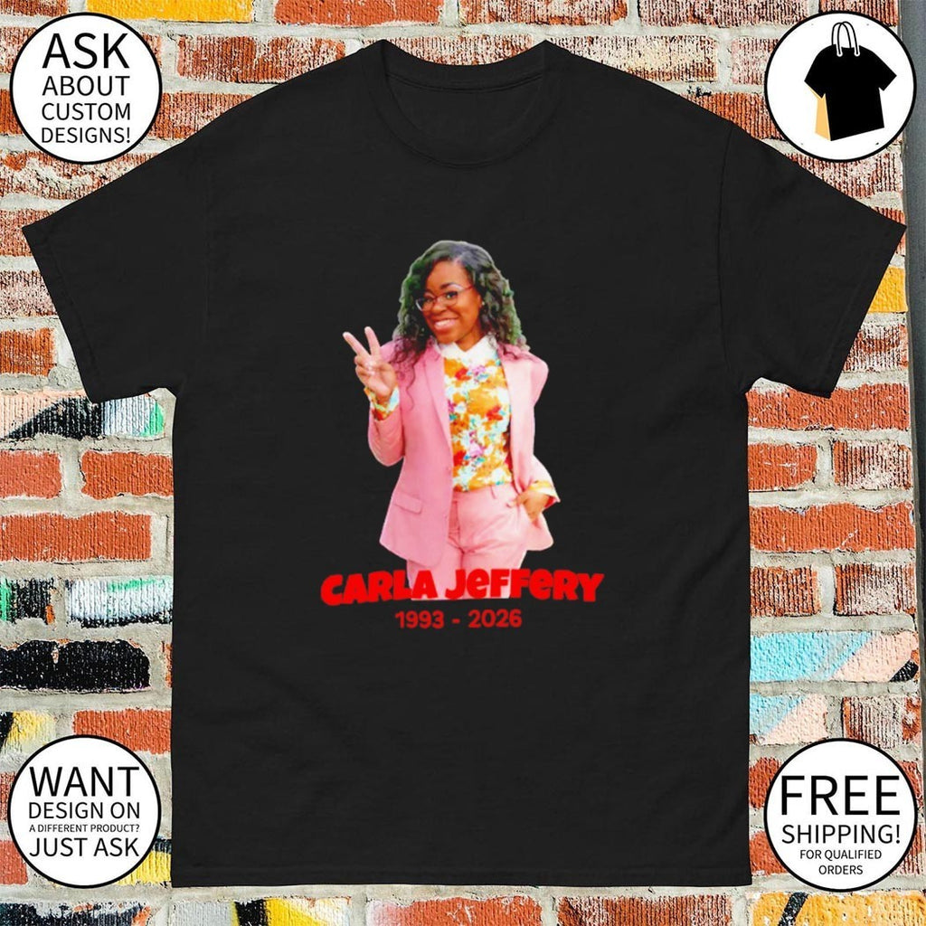 Carla Jeffery RIP 1993-2026 shirt