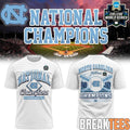 Carolina Baseball White 2026 NCAA Division I Baseball National Champions TShirt