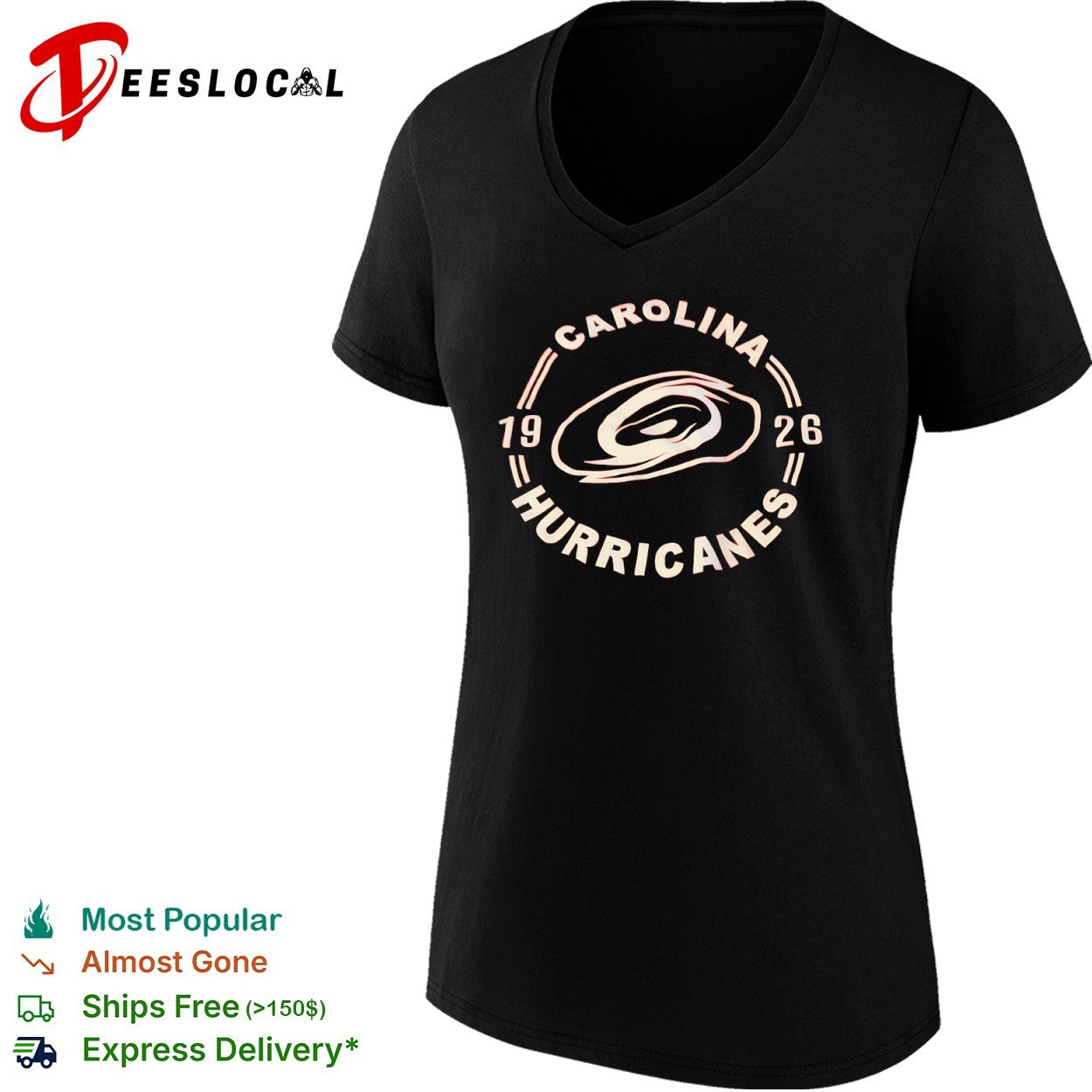 Carolina Hurricanes 1926 logo shirt