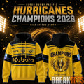 Carolina Hurricanes 2026 Super Rugby Pacific Champions Cup Limited Hoodie
