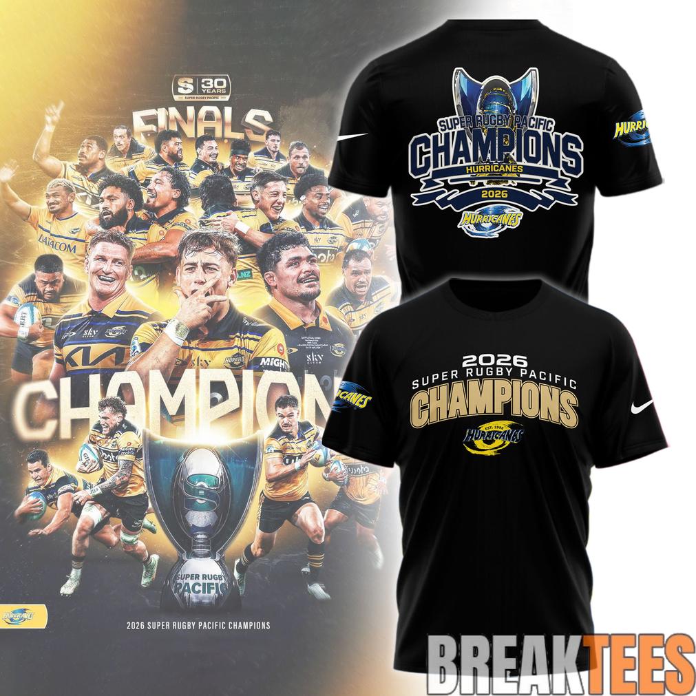 Carolina Hurricanes 2026 Super Rugby Pacific Champions Limited Shirt