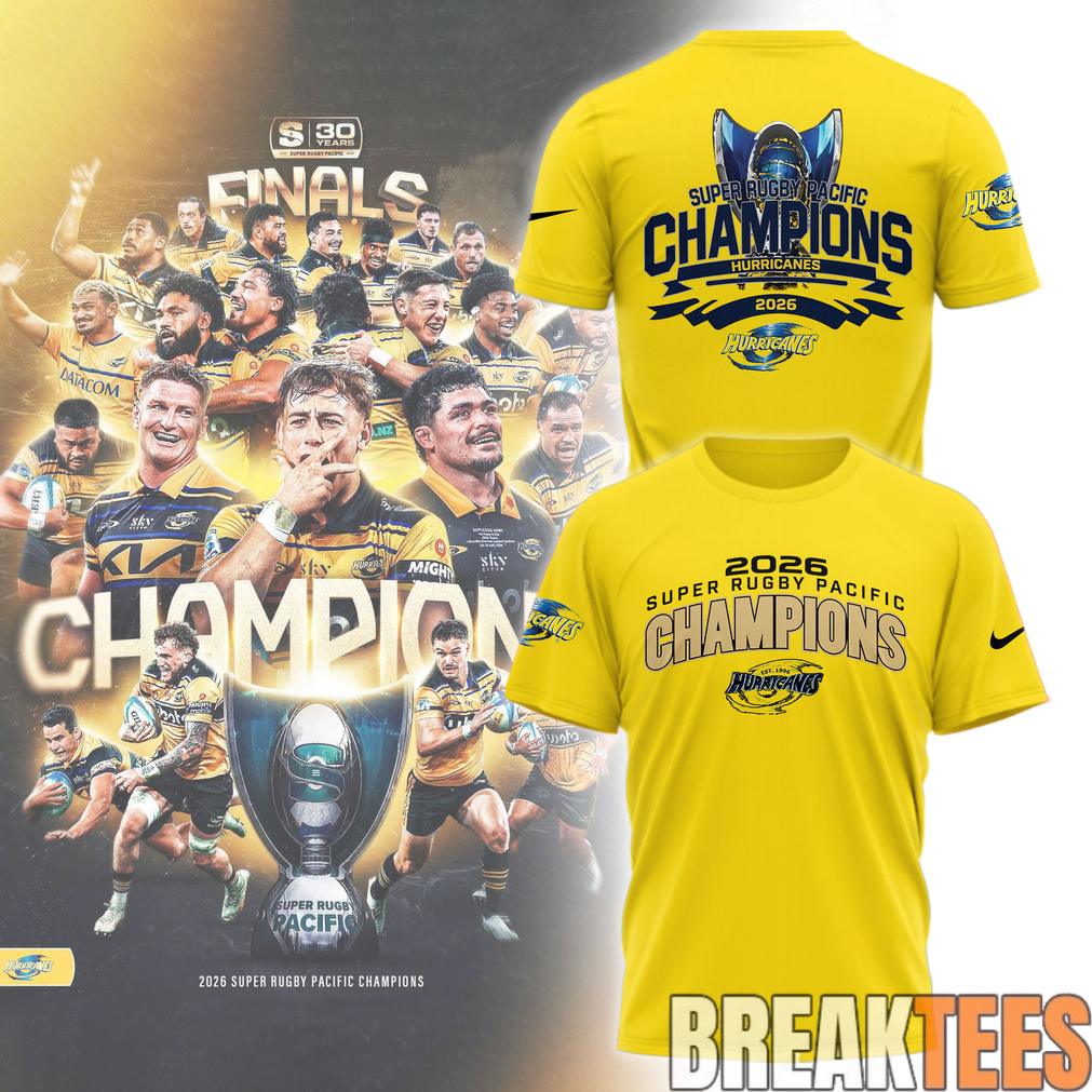 Carolina Hurricanes 2026 Super Rugby Pacific Champions Limited Shirt