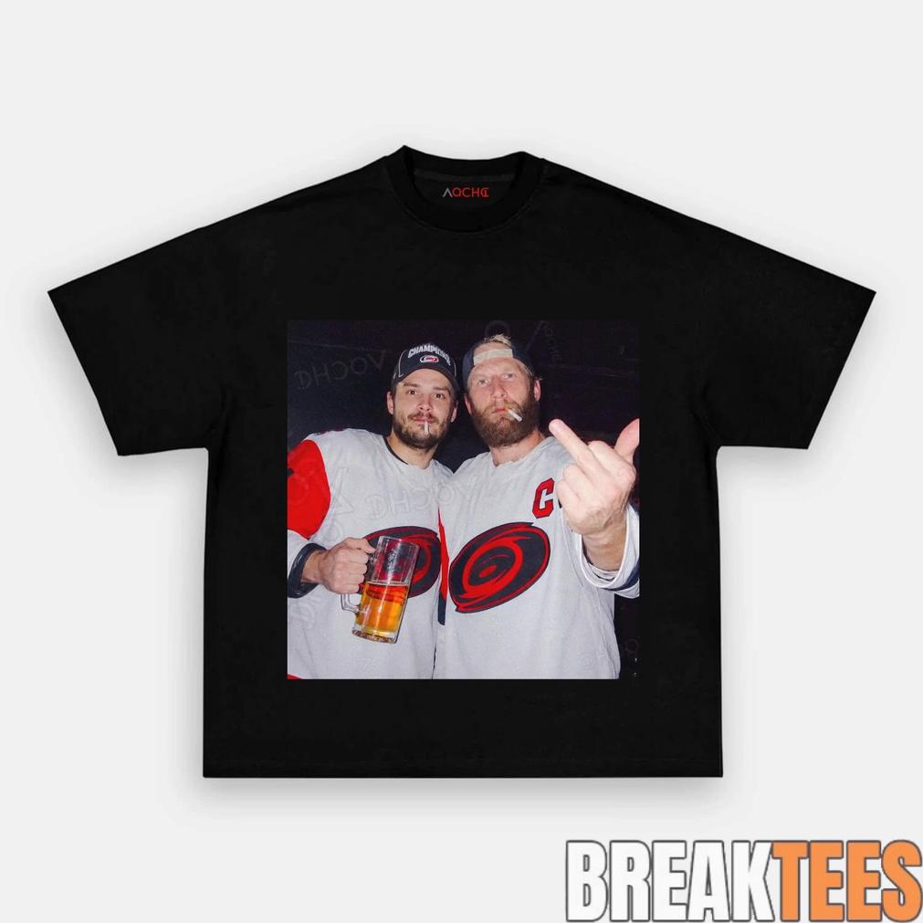 Carolina Hurricanes HOCKEY After Hours Drunk Smoke Shirt
