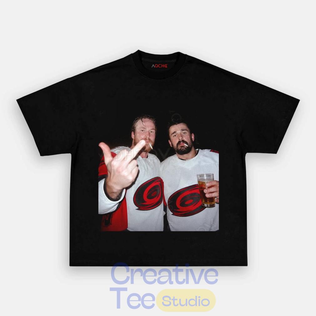 Carolina Hurricanes HOCKEY After Hours Middle Finger T-Shirt
