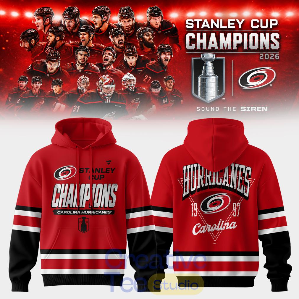 Carolina Hurricanes Limited Edition 2026 Stanley Cup Champions Hoodie