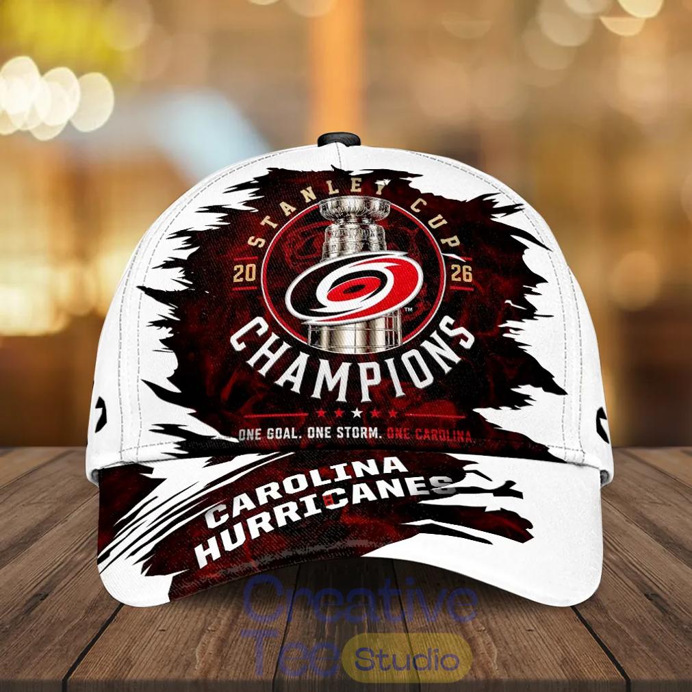 Carolina Hurricanes Stanley Cup Champions 2026 White Special Edition Hat