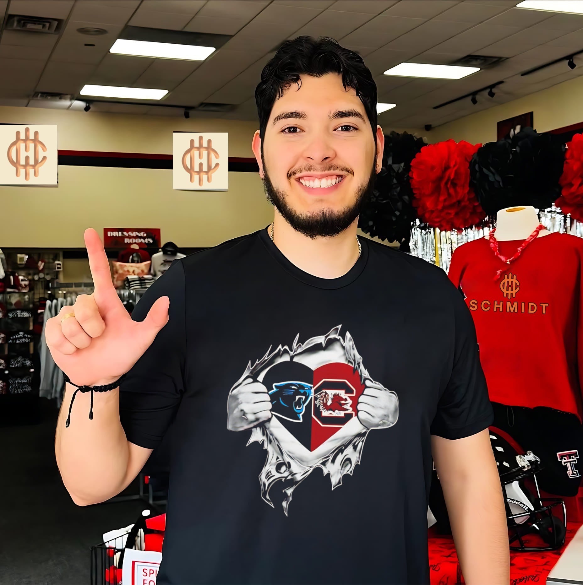 Carolina Panthers and South Carolina Gamecocks It Is in My Heart shirt
