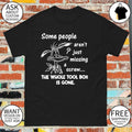 Cartoon duck character Some people aren’t just missing a screw the whole tool box is gone shirt