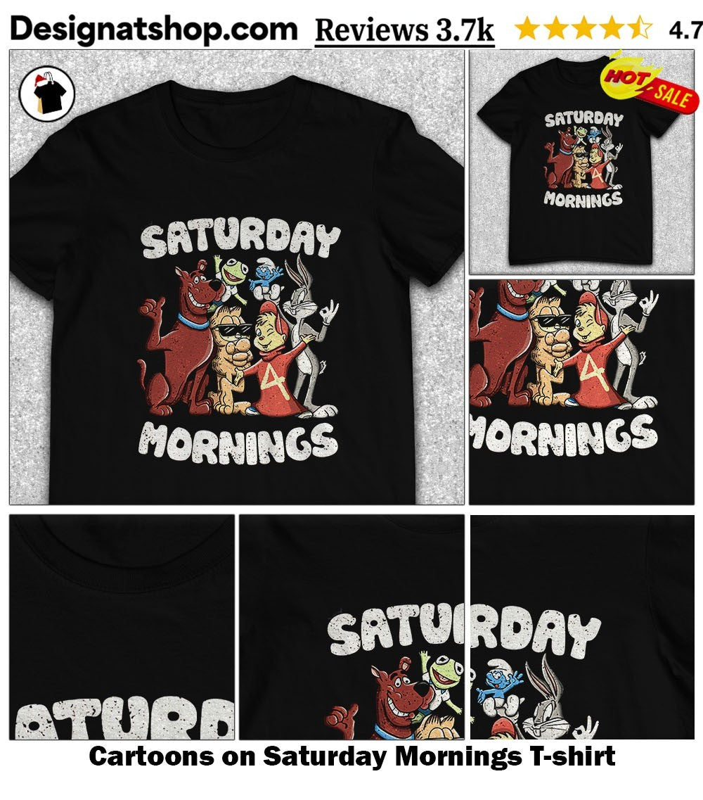 Cartoons on Saturday Mornings shirt